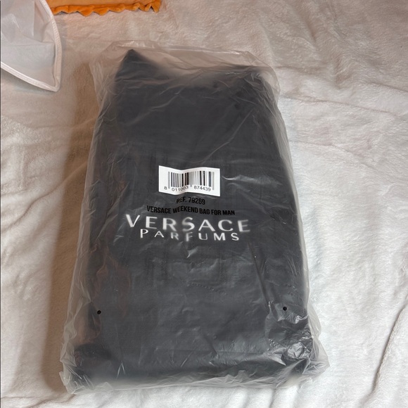 Versace Black and White Duffel Bag - Picture 12 of 12